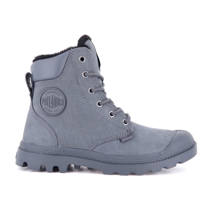 Bottes Palladium Pampa Sport Cuff WPS Femme Violette Clair | FR TVX965B